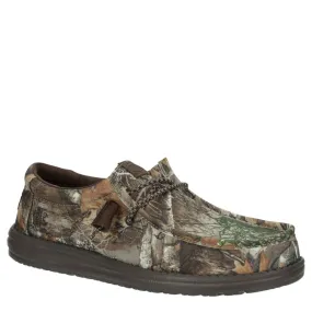 HEYDUDE  MENS WALLY REALTREE EDGE SLIP ON SNEAKER