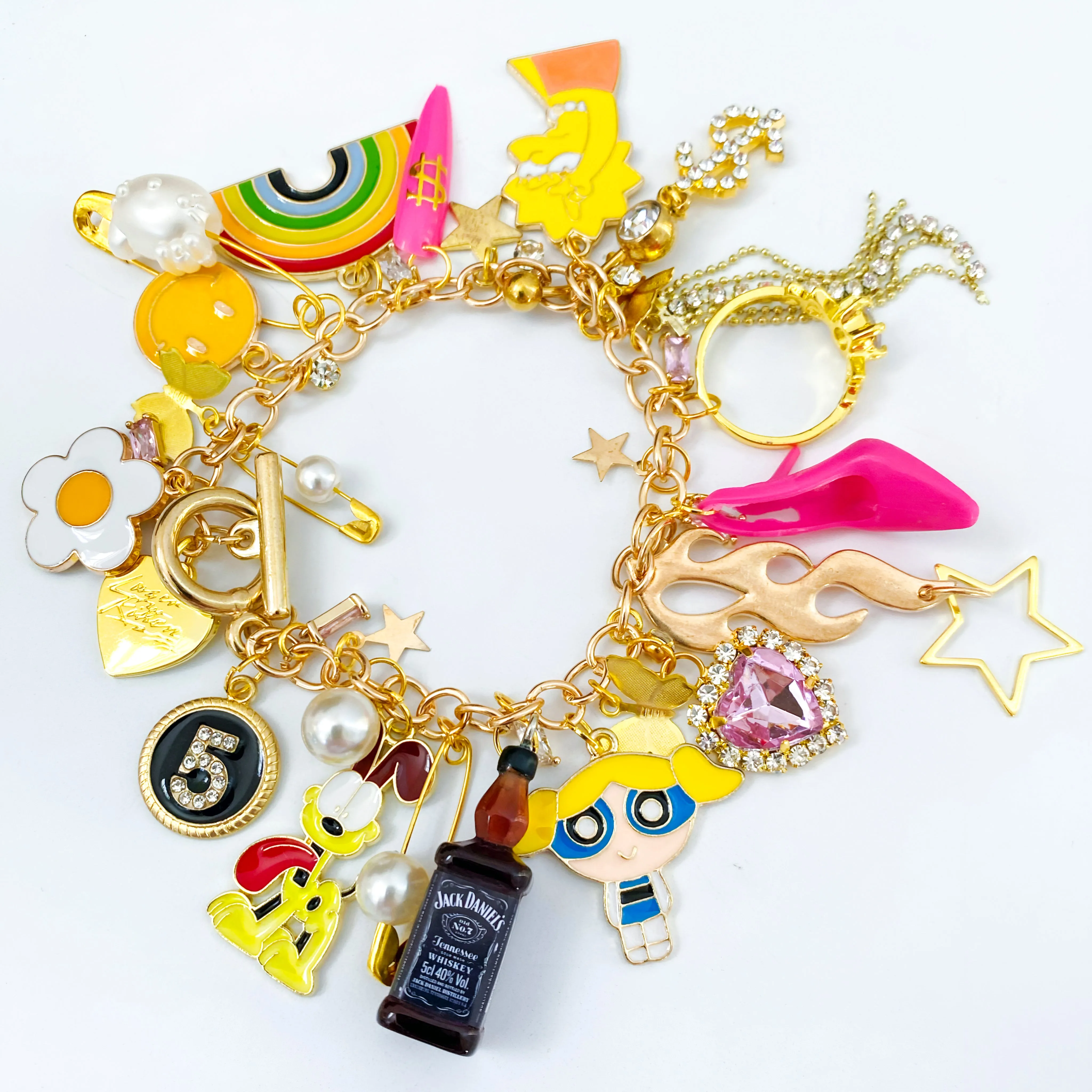 High End Hottie Charm Bracelet