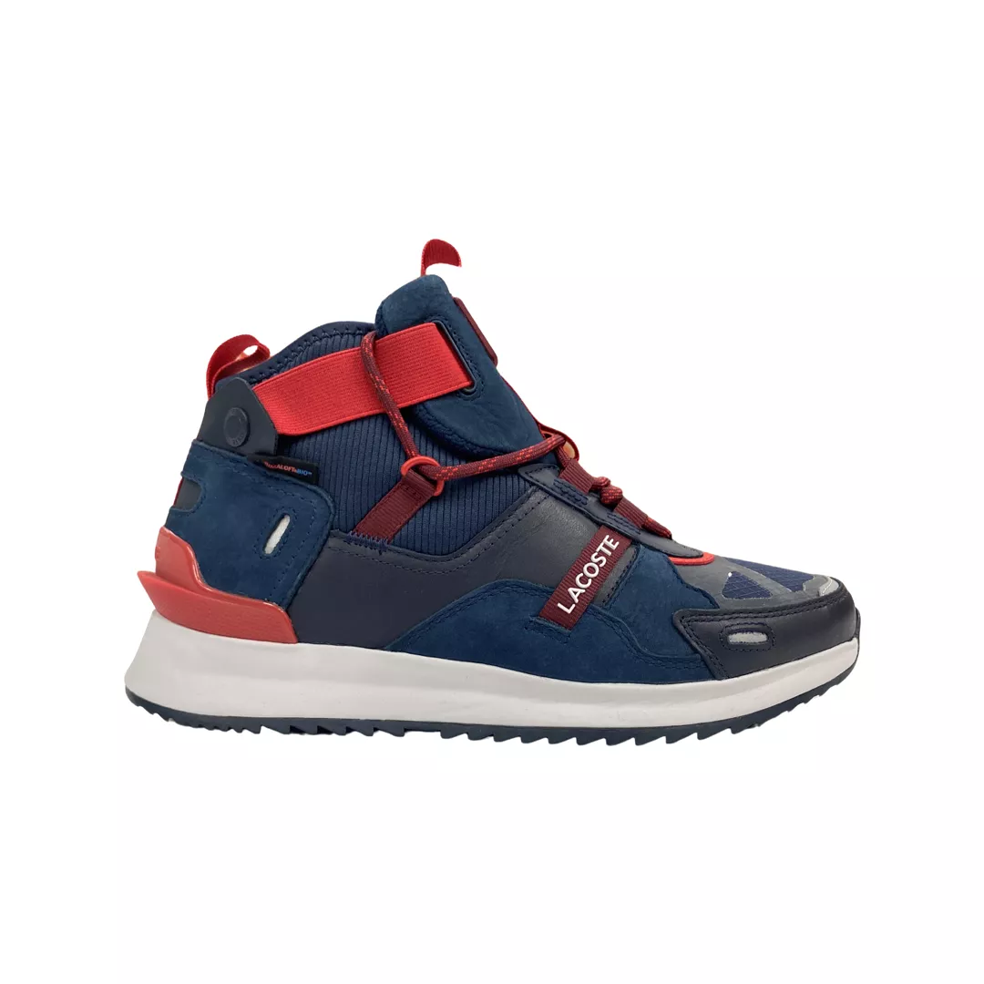 Hightop Run Breaker Sneaker (Navy/Red)