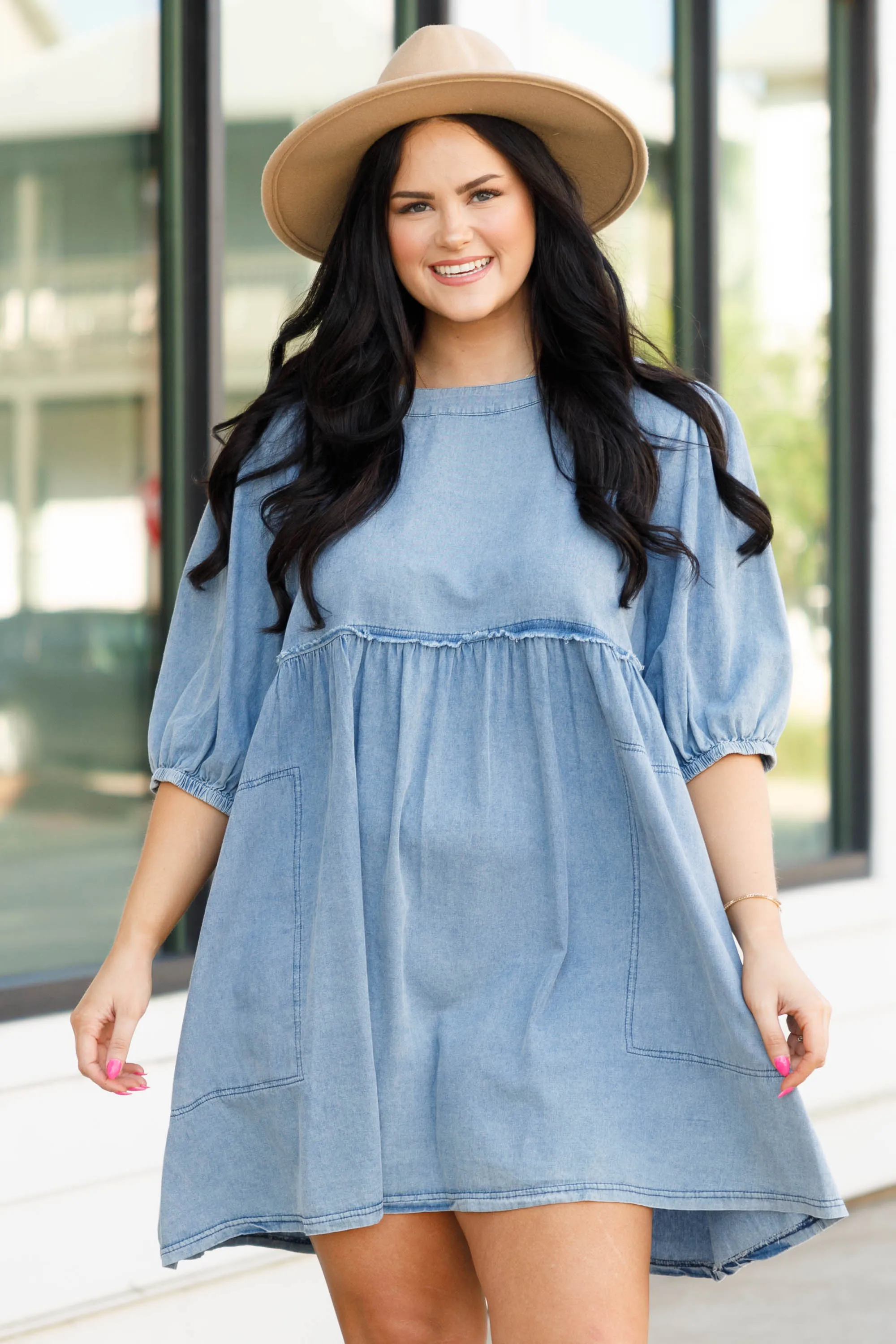 I'm Obsessed With You Dress, Denim