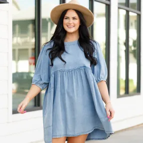 I'm Obsessed With You Dress, Denim