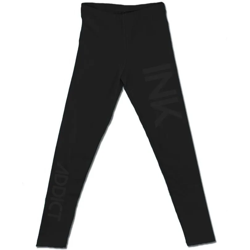 InkAddict Women's INK Black Leggings