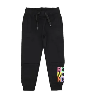 John Richmond Track Pants Color Logo Black