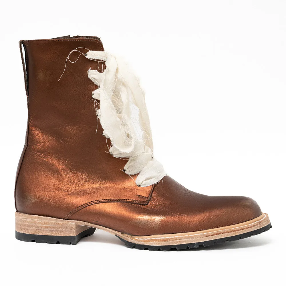 Jolene - Side-Zip Combat Boot