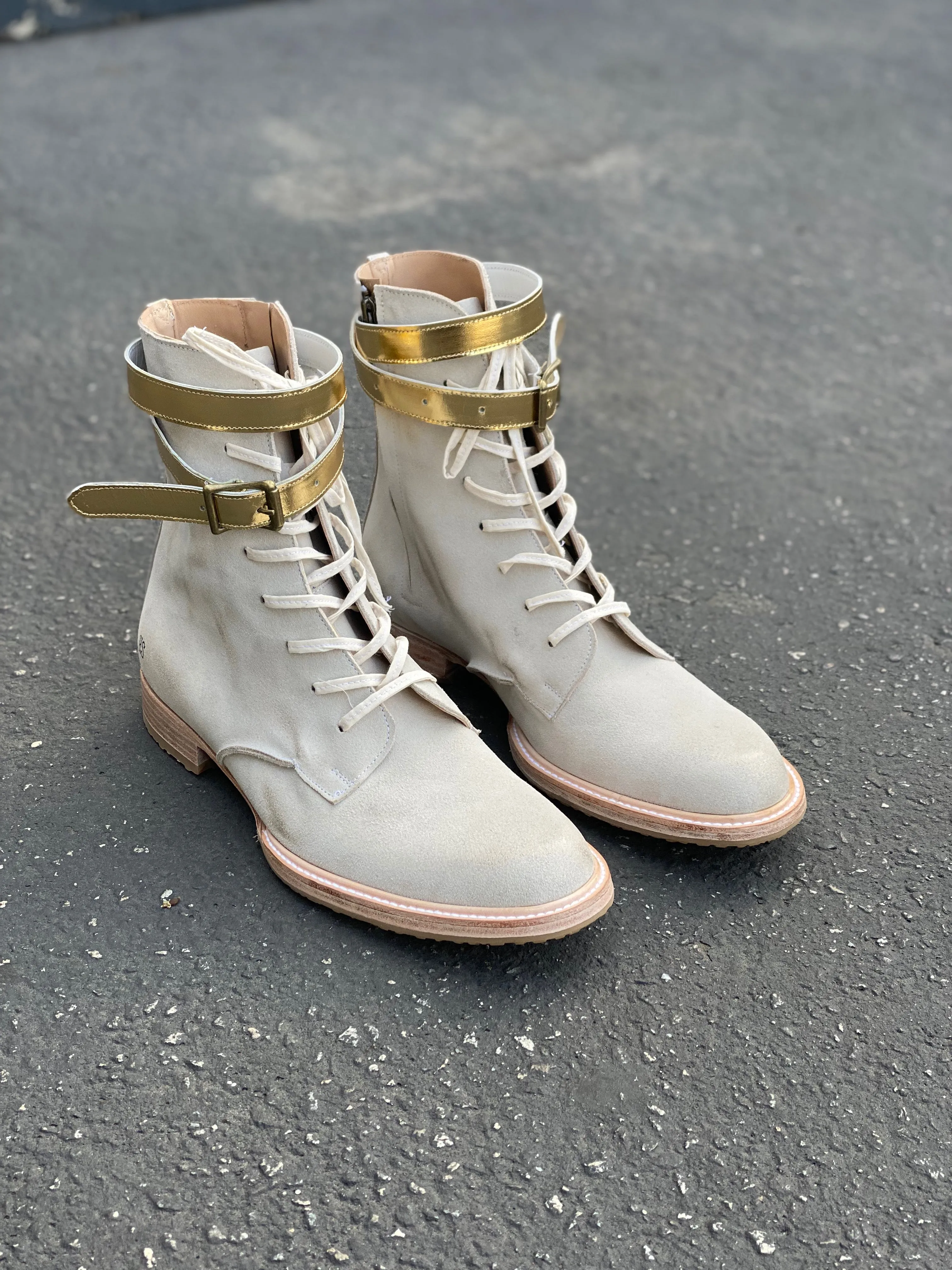 Jolene - Side-Zip Combat Boot