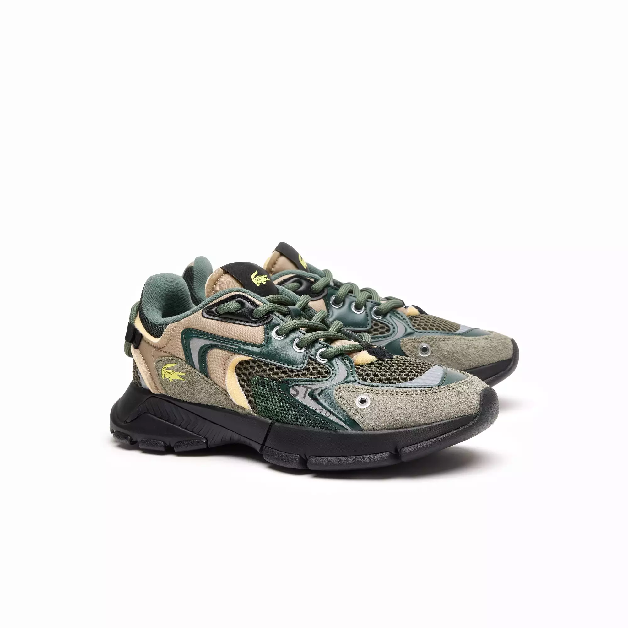 L003 Neo Sneaker (Khaki/Dark Green)