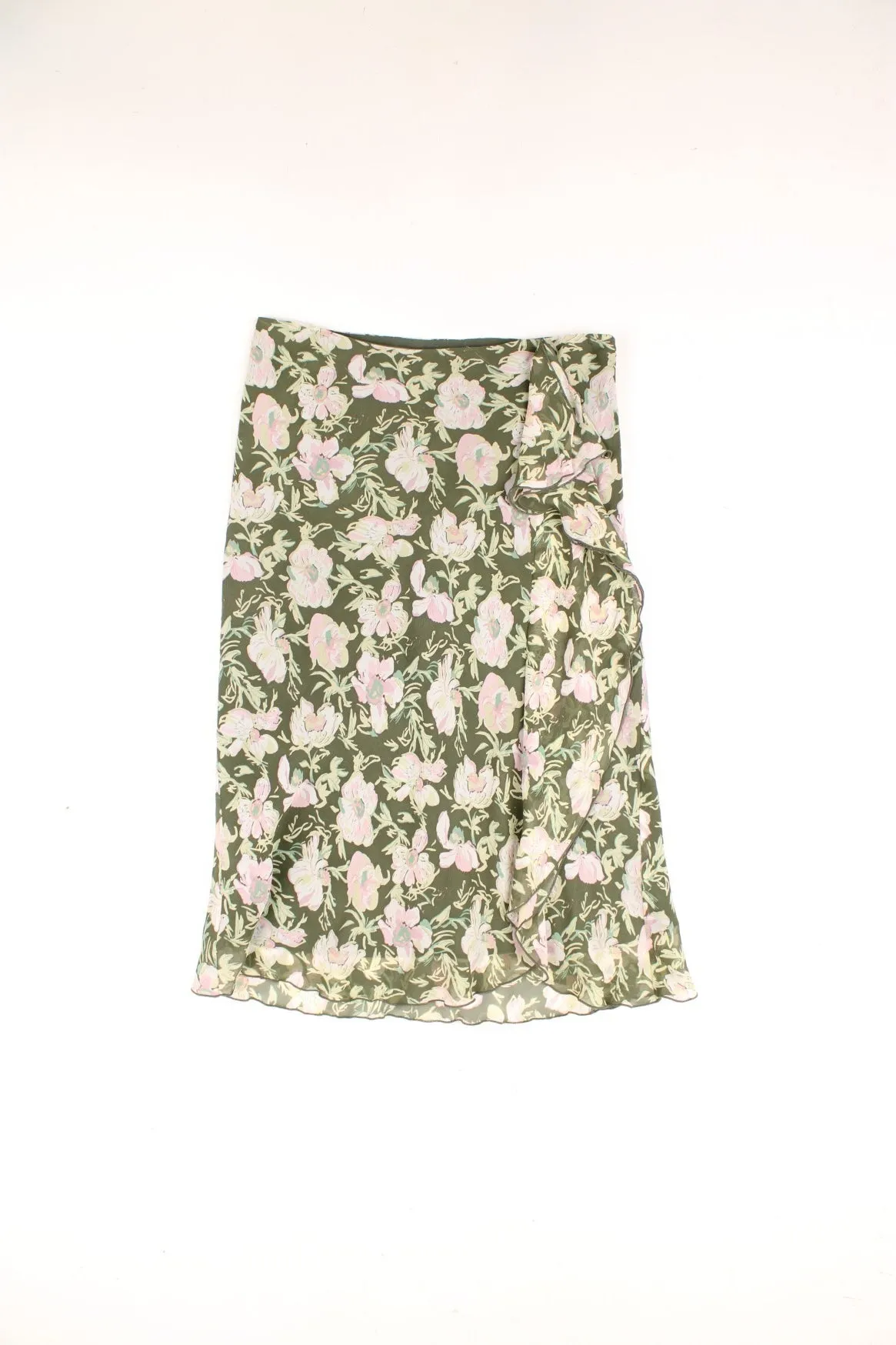 Laura Ashley Floral Midi Skirt