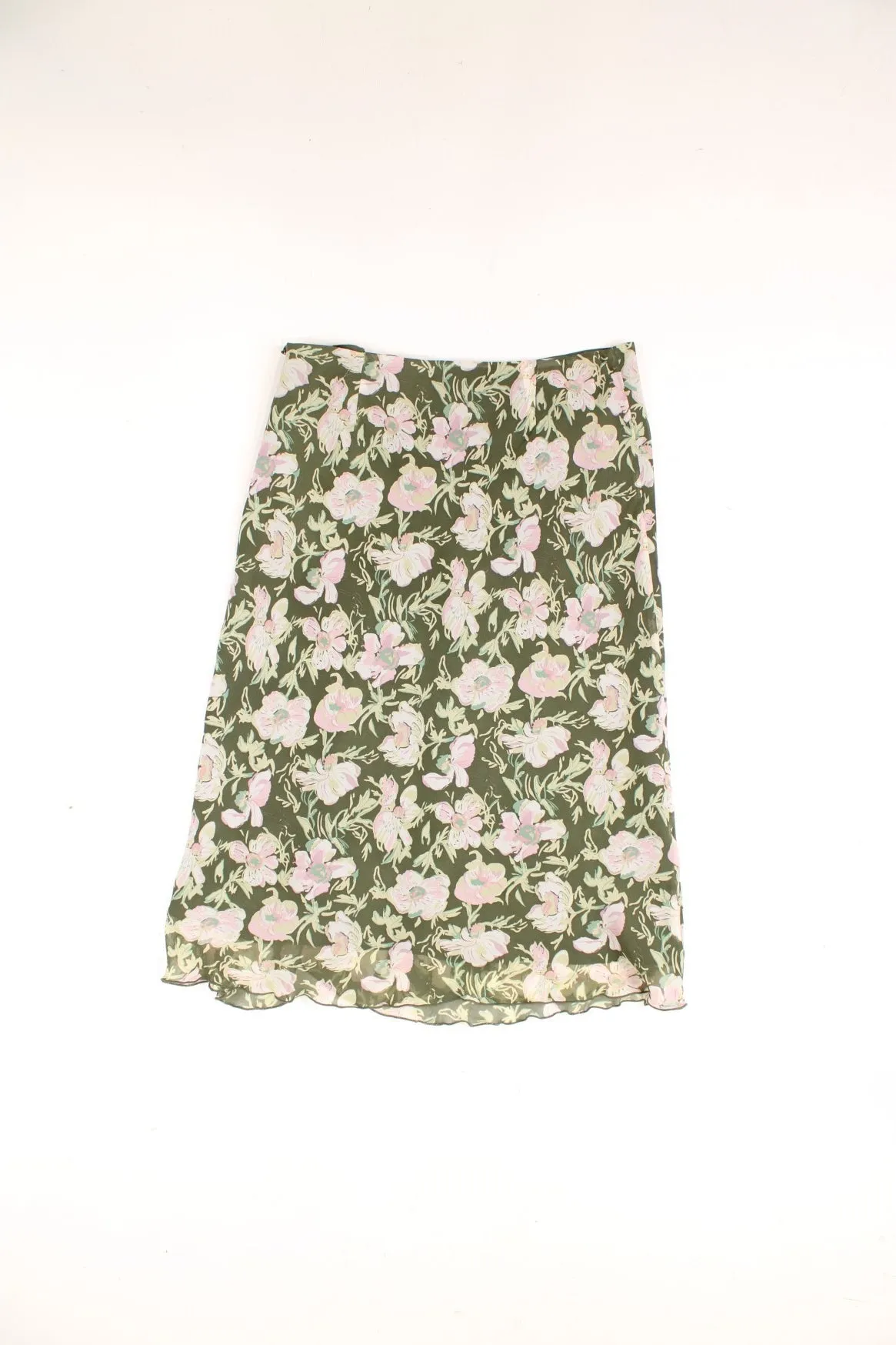 Laura Ashley Floral Midi Skirt