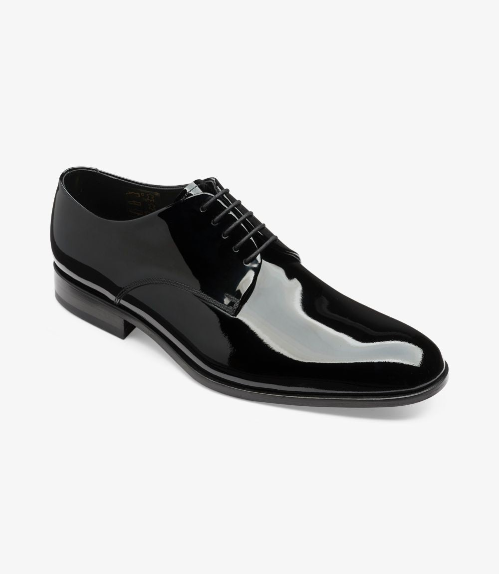 LOAKE -Bow derby dress shoe - Black