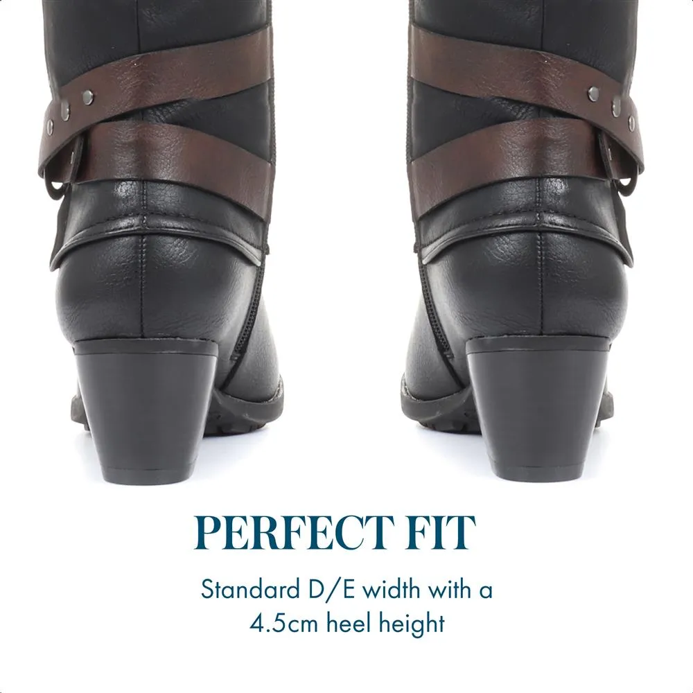 Low Heeled Slouch Boots - SIN34003 / 320 714