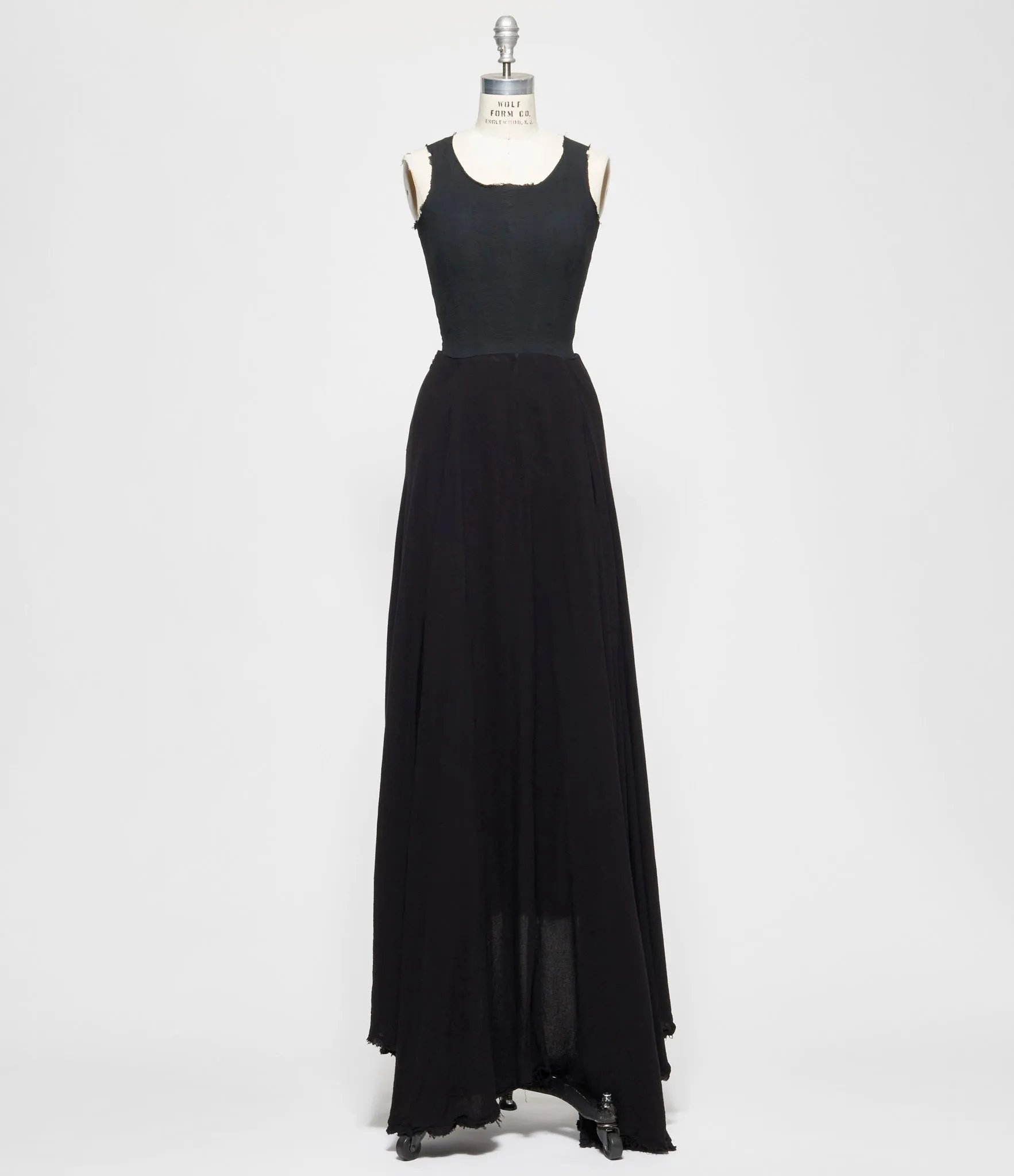 Marc Le Bihan Long Drape Tie Skirt