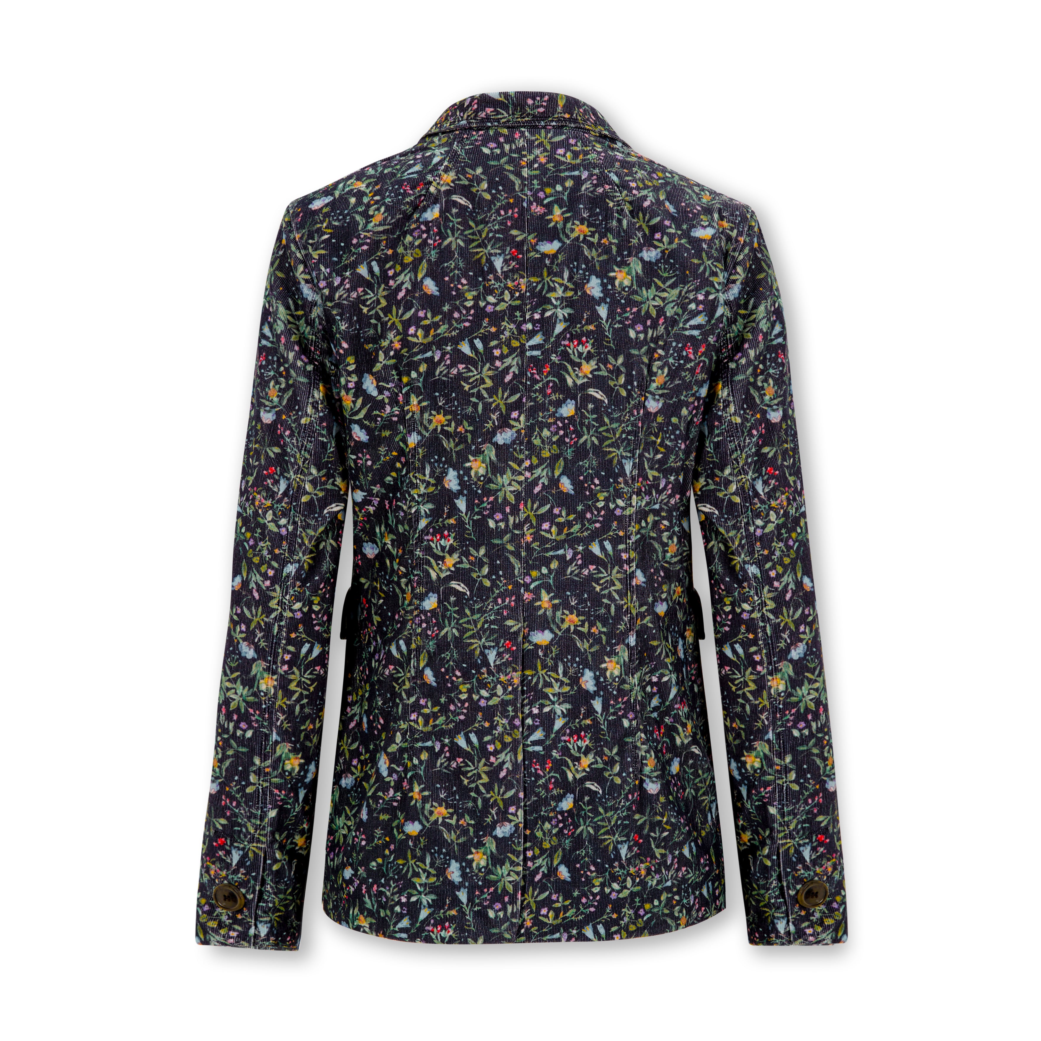 Mario Melanical-print pincord jacket