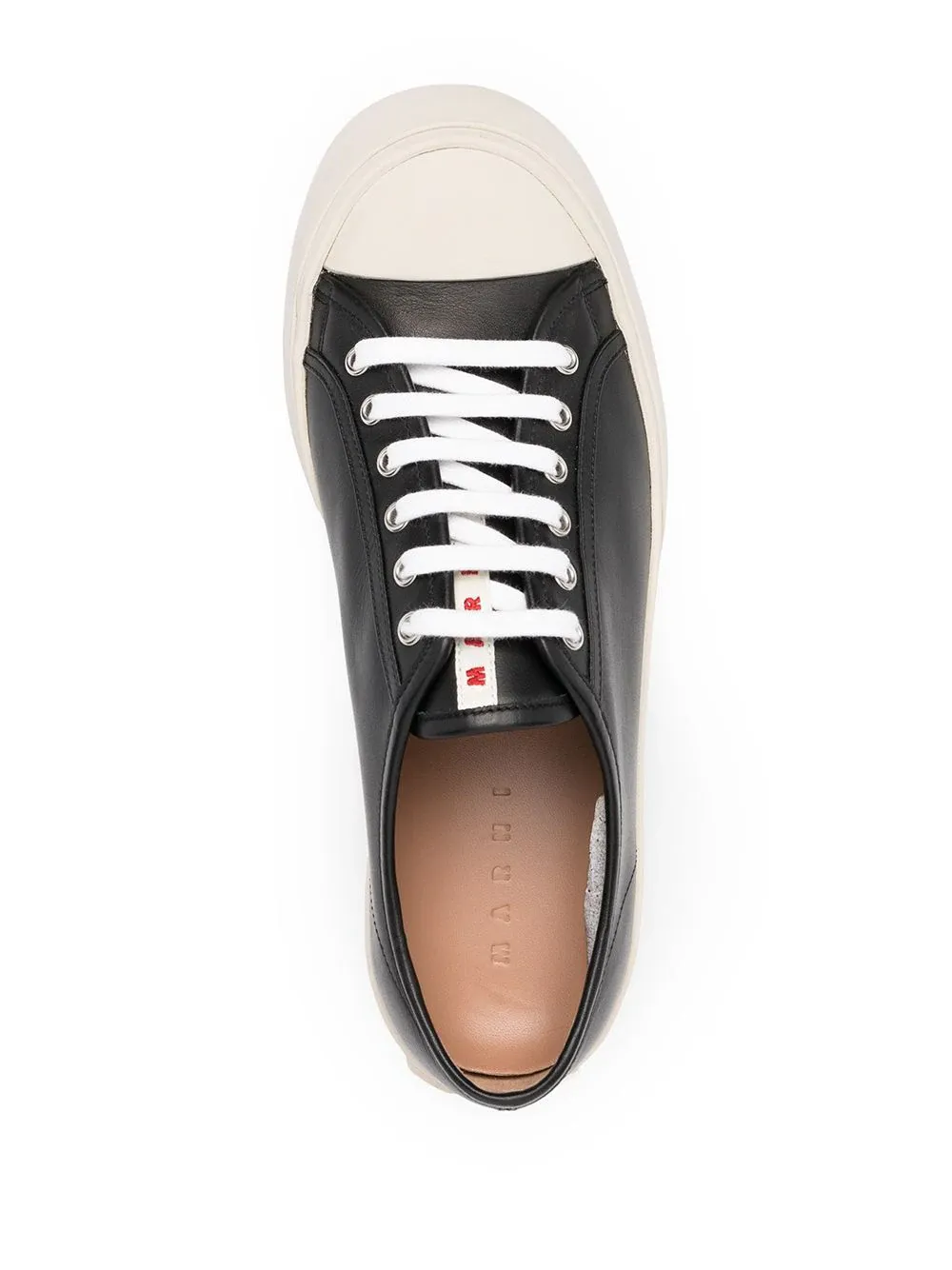 MARNI - Leather Pablo Sneaker in Black