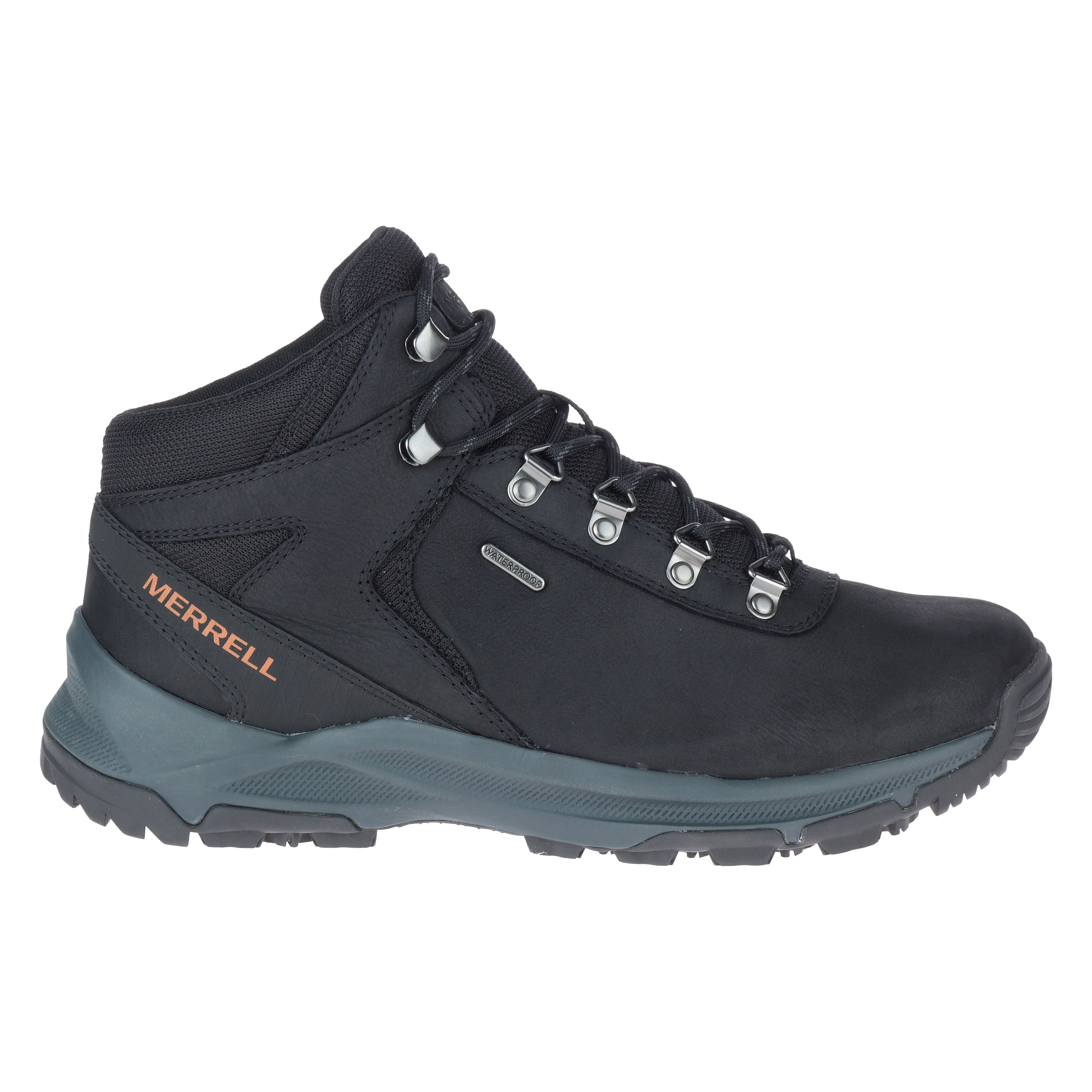 Merrell Mens Erie Mid Leather Waterproof Walking Boot