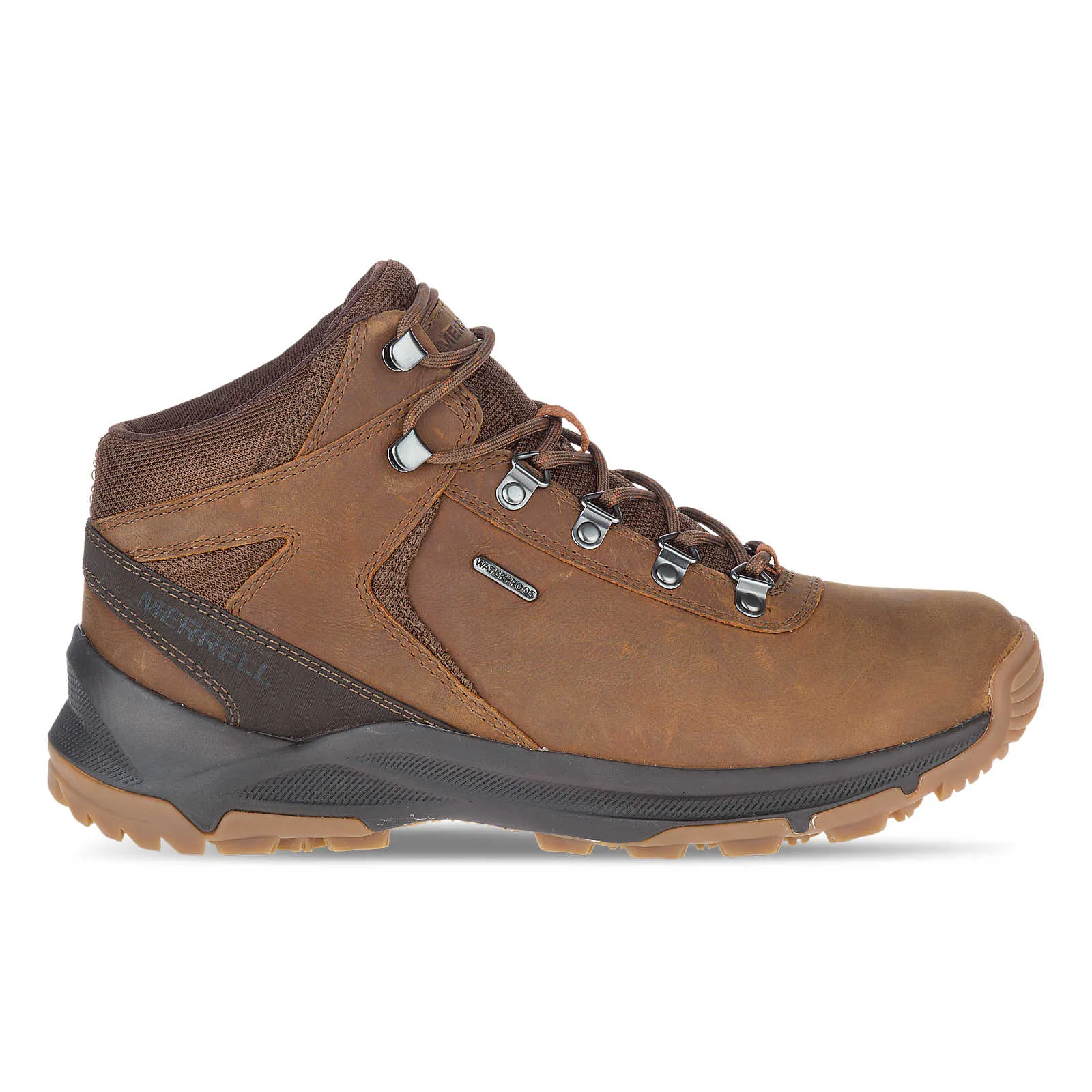 Merrell Mens Erie Mid Leather Waterproof Walking Boot