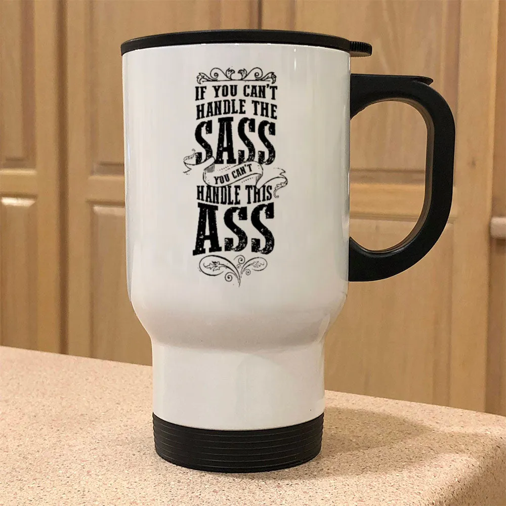 Metal Coffee and Tea Travel Mug Sass