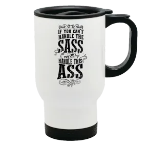 Metal Coffee and Tea Travel Mug Sass