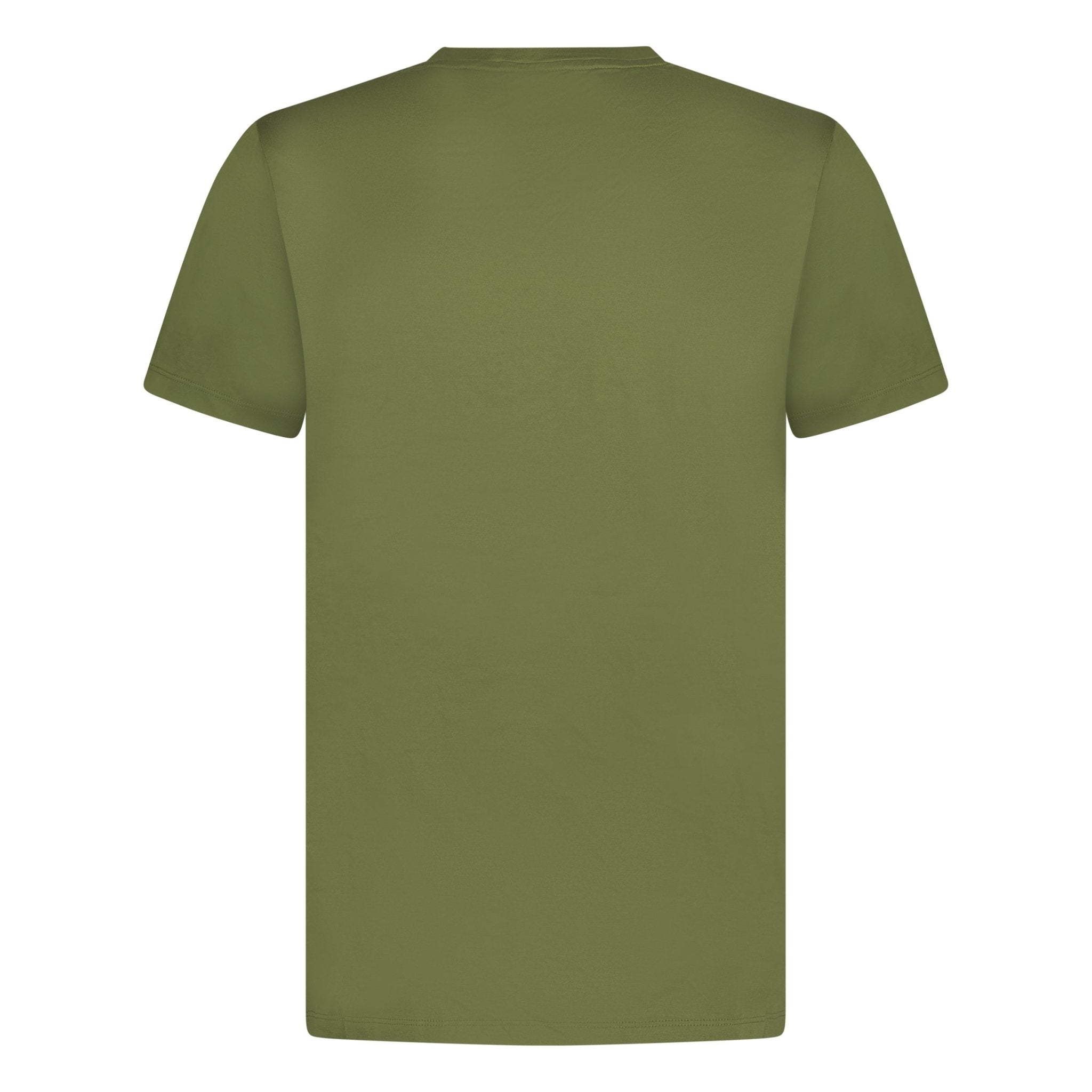 MONCLER PATCH BADGE LOGO T-SHIRT KHAKI