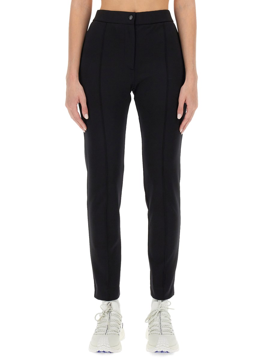 MONCLER    SLIM FIT PANTS IN TECHNICAL FABRIC