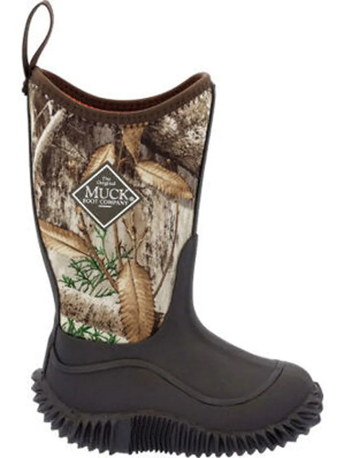 Muck KBH-RTE Kids HALE Outdoors Multi Season Boot Brown Real Tree