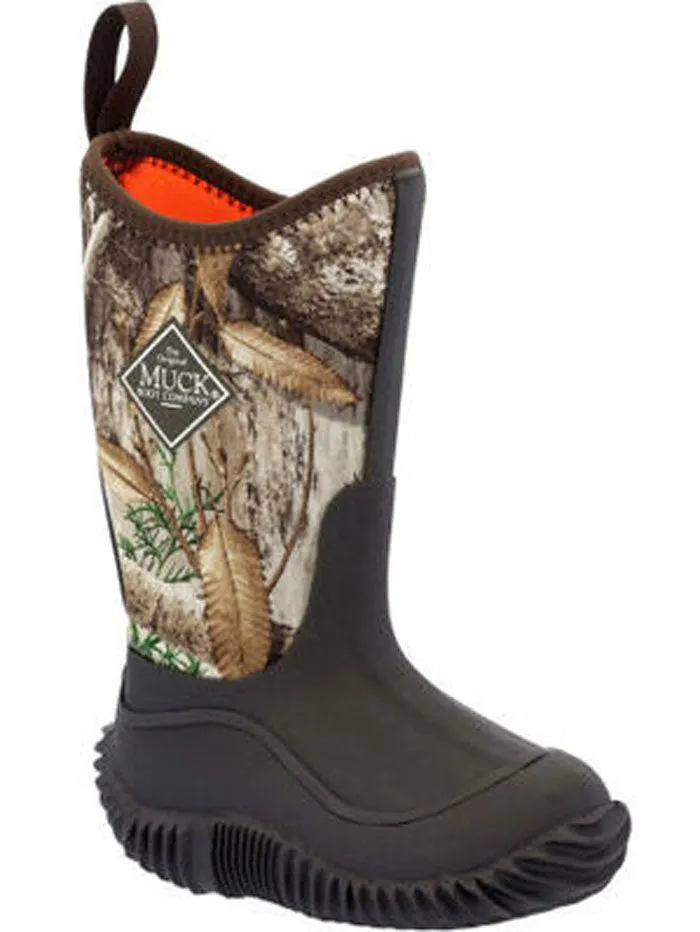 Muck KBH-RTE Kids HALE Outdoors Multi Season Boot Brown Real Tree