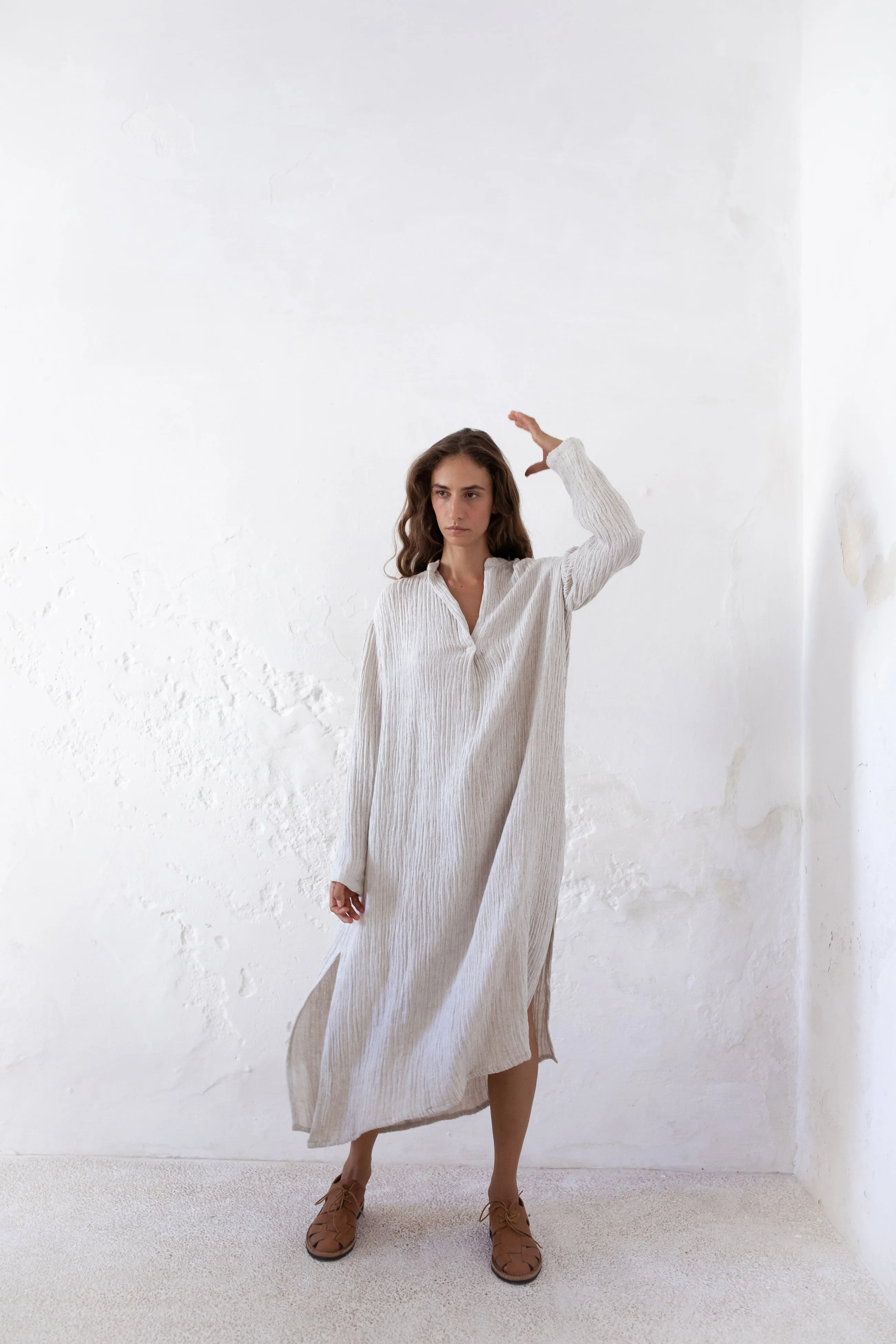 NAIA DRESS | UNDYED