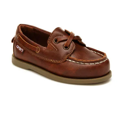 new!Carter's Little & Big  Boys Bauk Boat Shoes