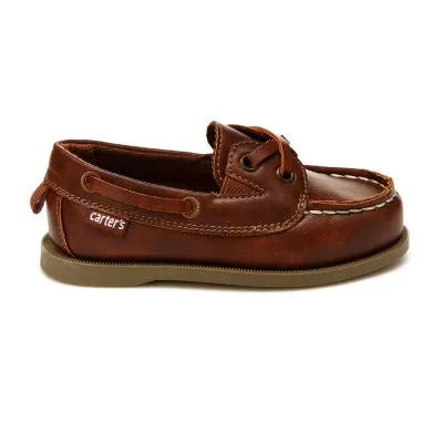 new!Carter's Little & Big  Boys Bauk Boat Shoes