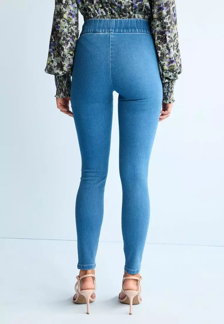 NEXT Pull-On Denim Leggings