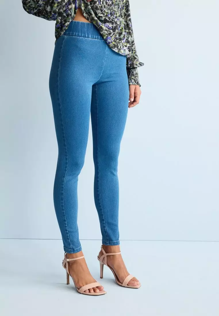 NEXT Pull-On Denim Leggings