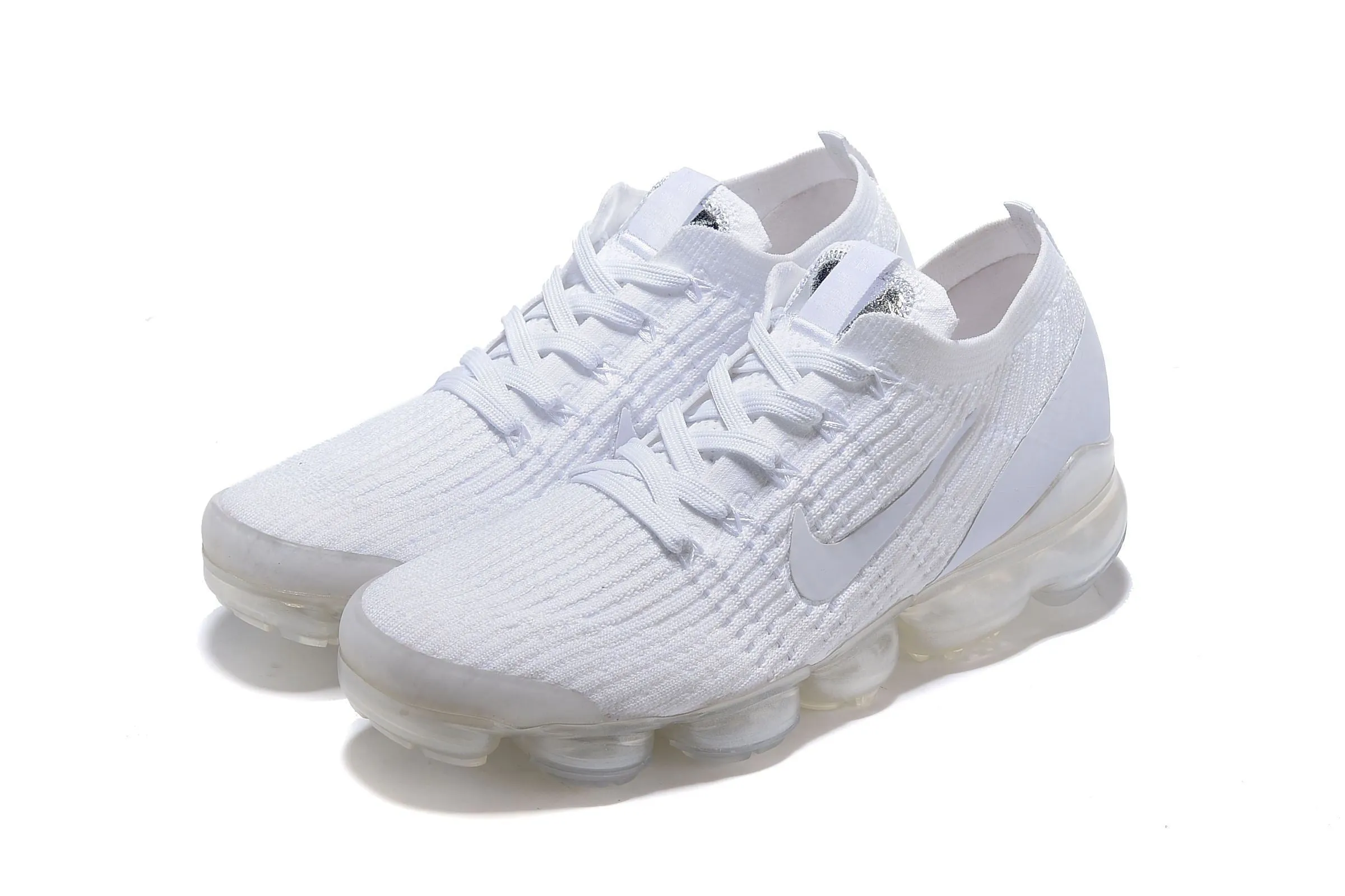 Nike Air Vapormax Flyknit 3 White Shoes Sneakers Men Sale Size US 7, 8, 8.5, 9, 10, 11