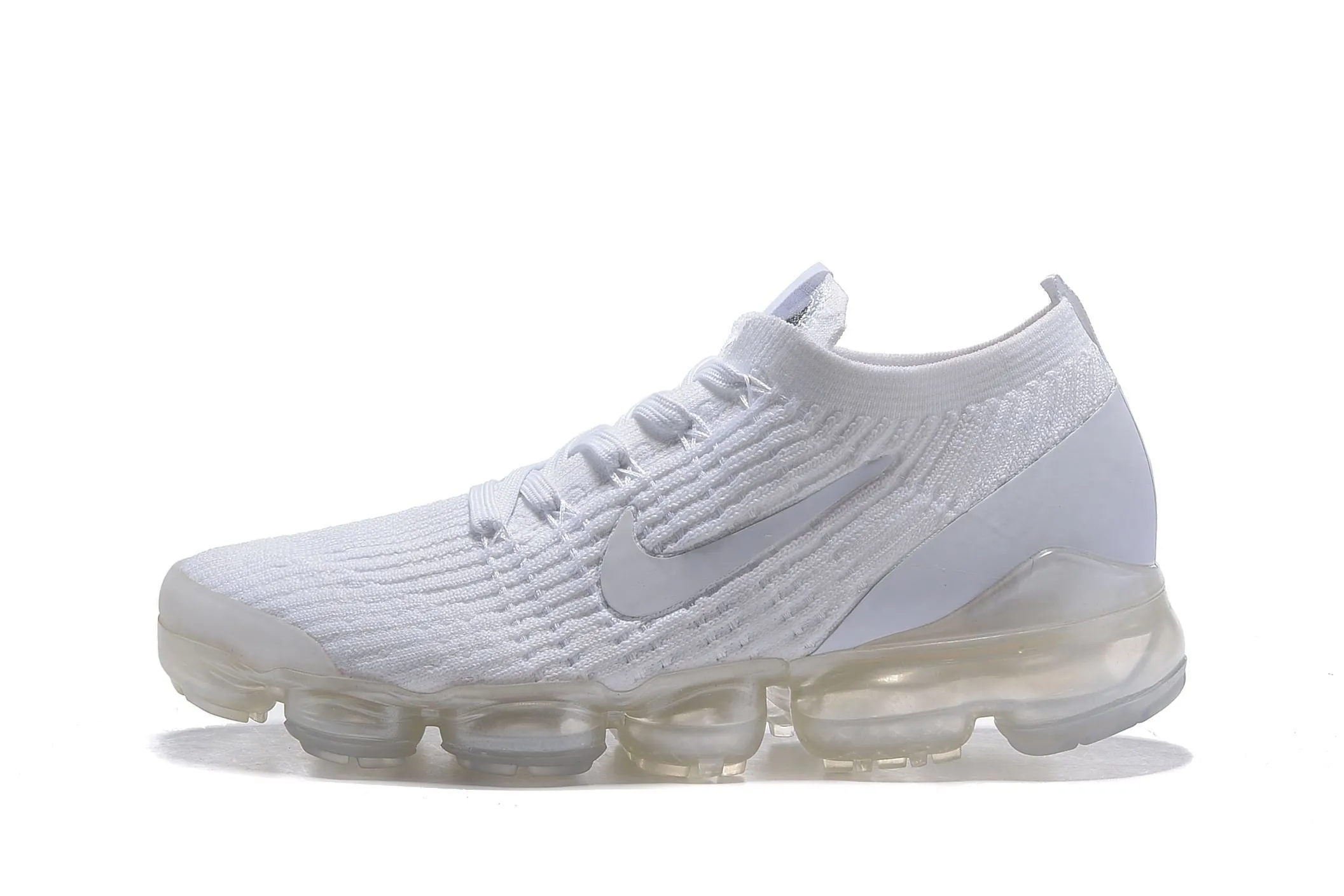 Nike Air Vapormax Flyknit 3 White Shoes Sneakers Men Sale Size US 7, 8, 8.5, 9, 10, 11