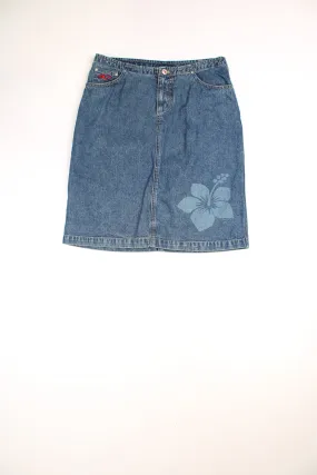 O'Neil Floral Denim Skirt