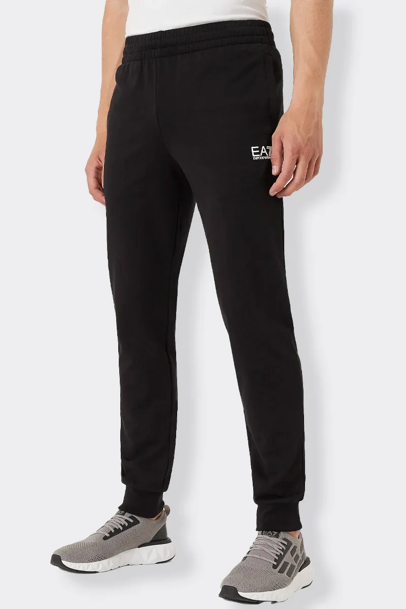 PANTALONI JOGGERS IN COTONE NERI