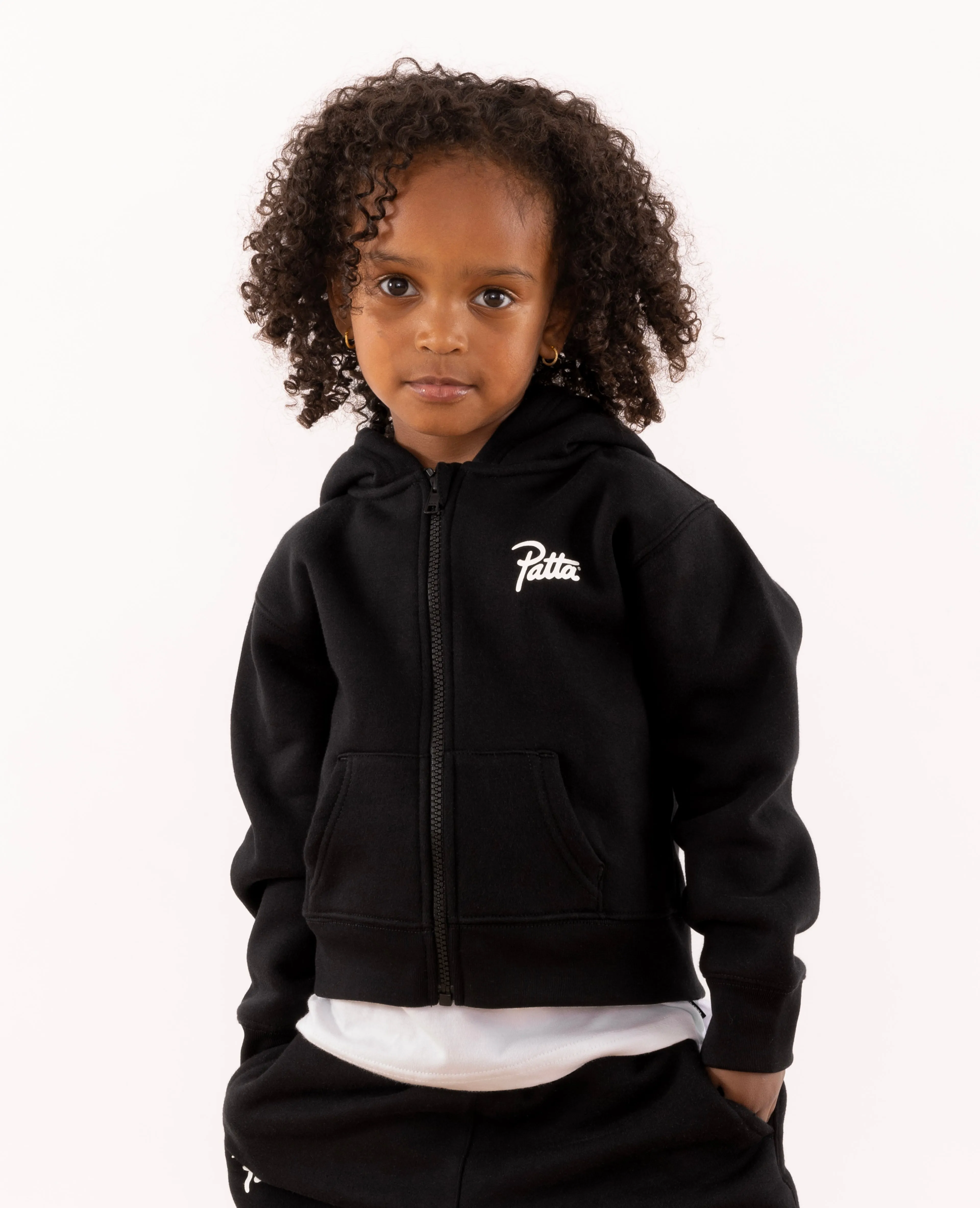 Patta Kids Zip Hooded Sweater