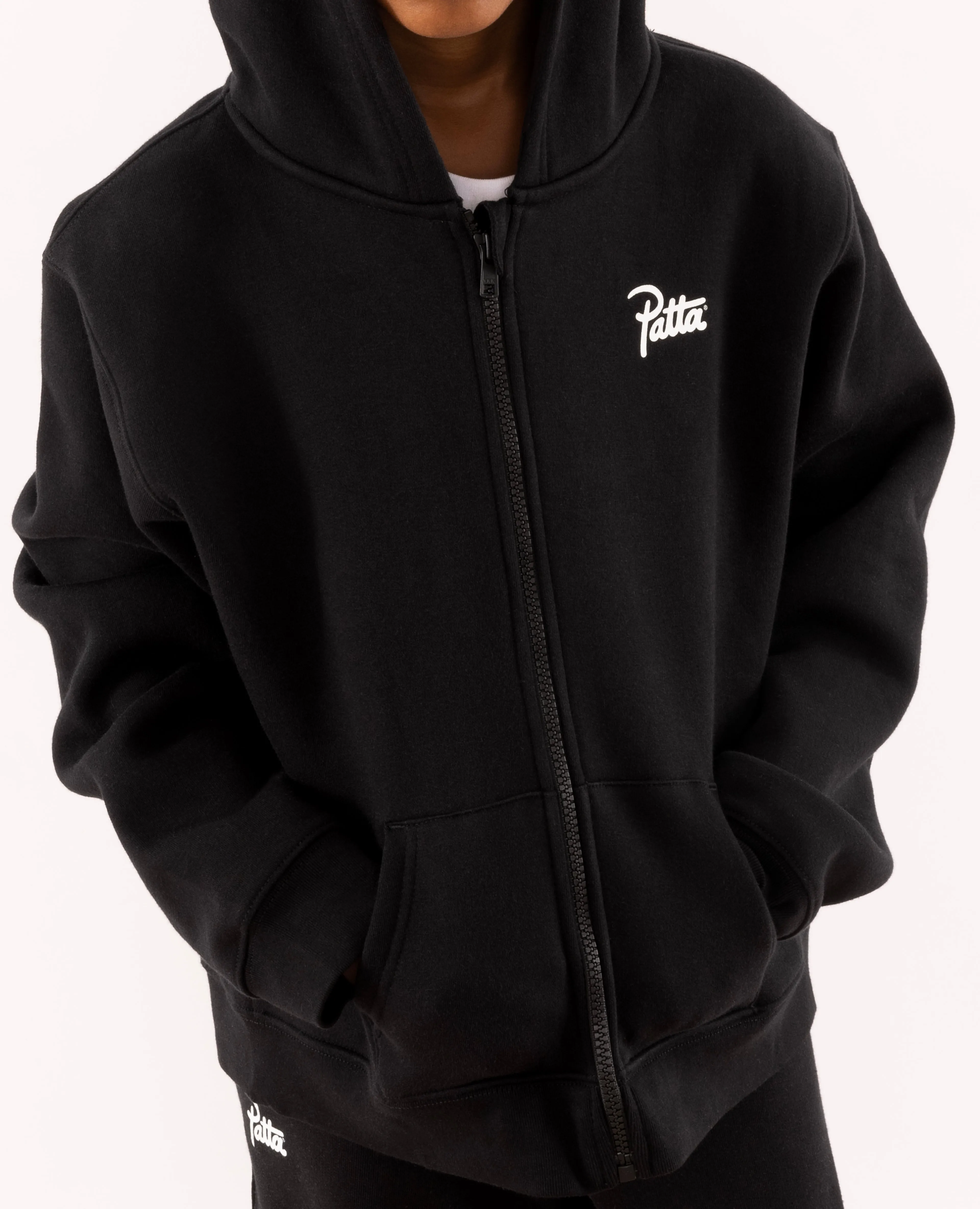 Patta Kids Zip Hooded Sweater