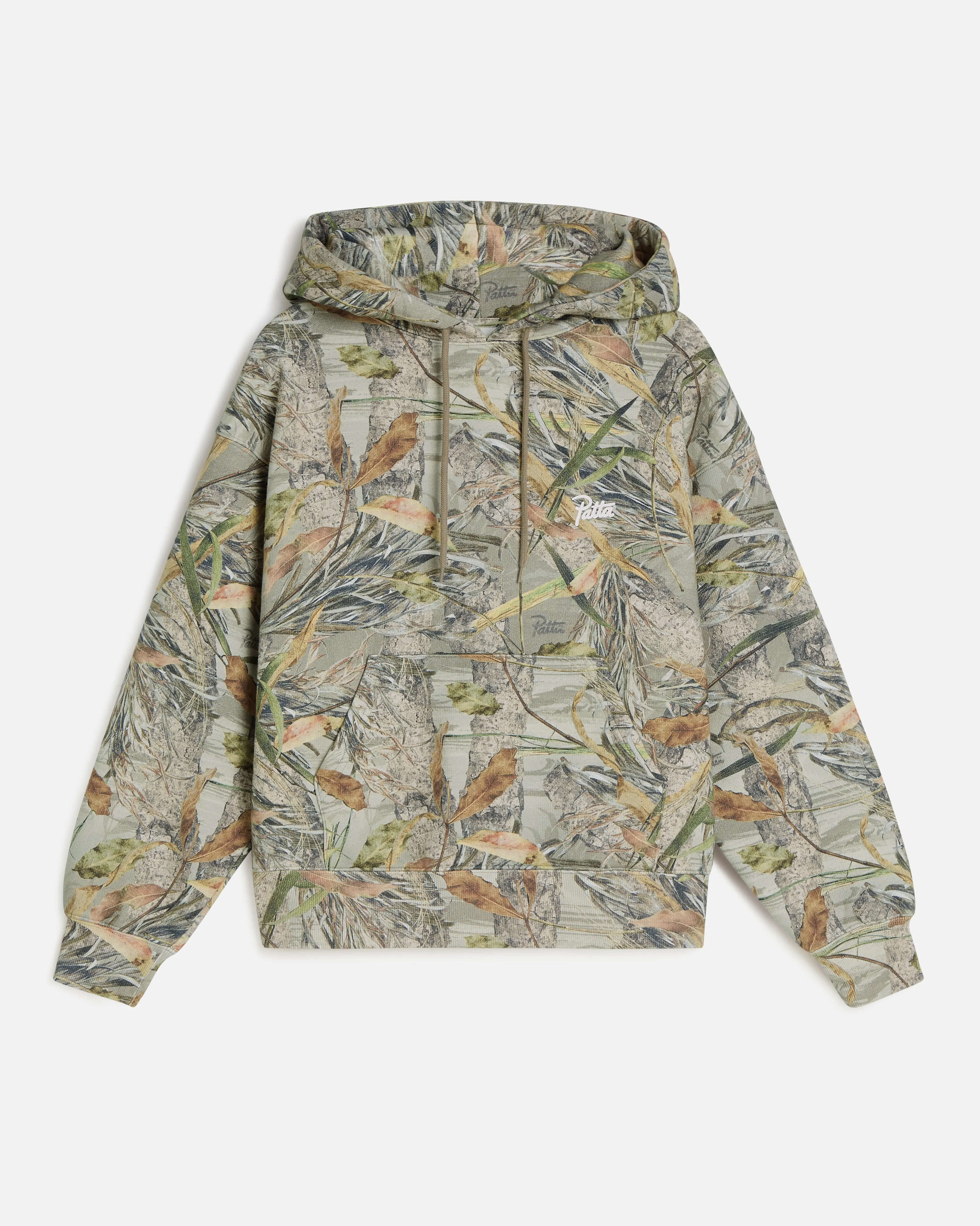 Patta Nature Print Boxy Hooded Sweater