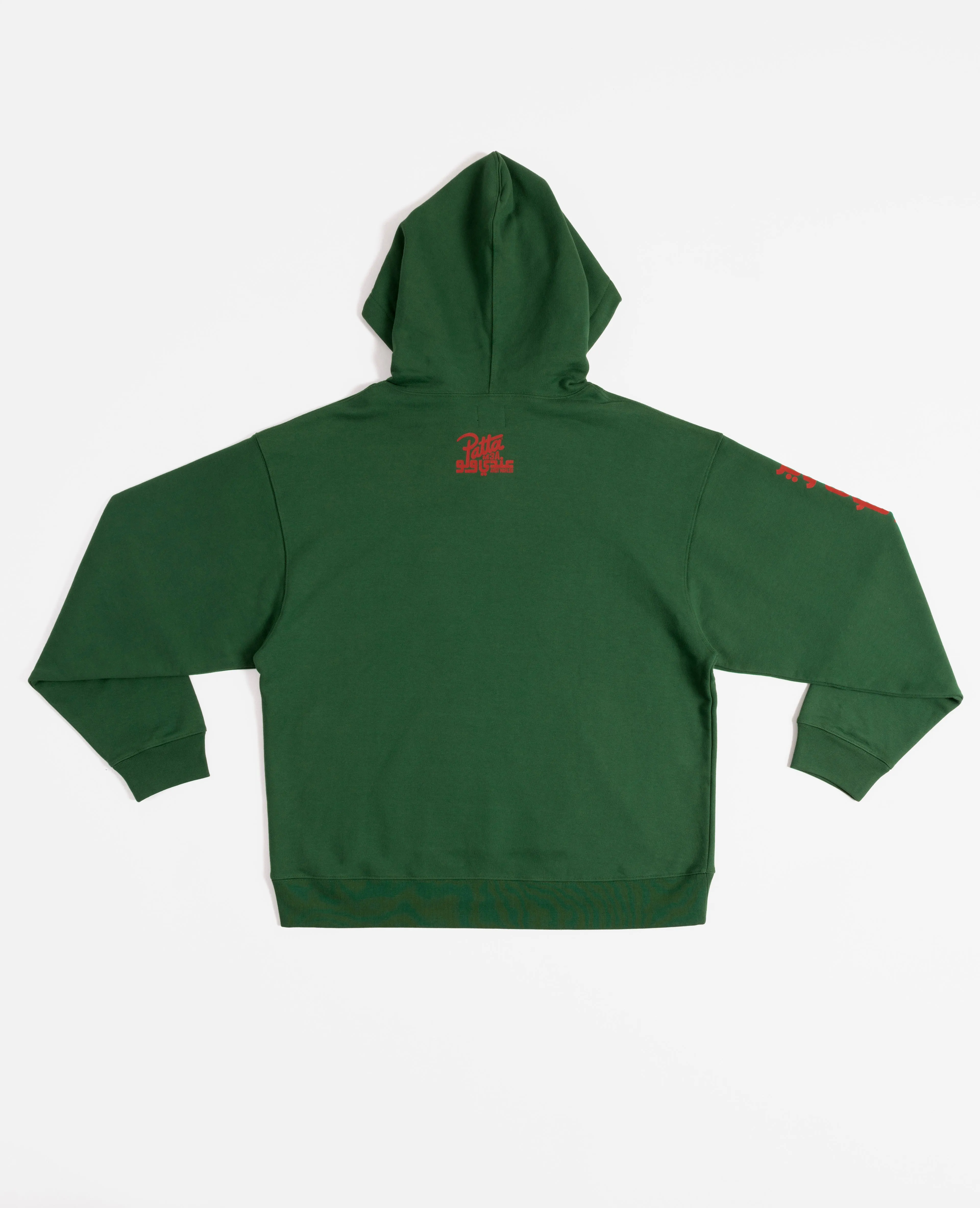 Patta x Andy Wahloo Script Logo Boxy Hooded Sweater