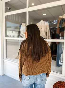 Phoebe Waffle Knit Jacket