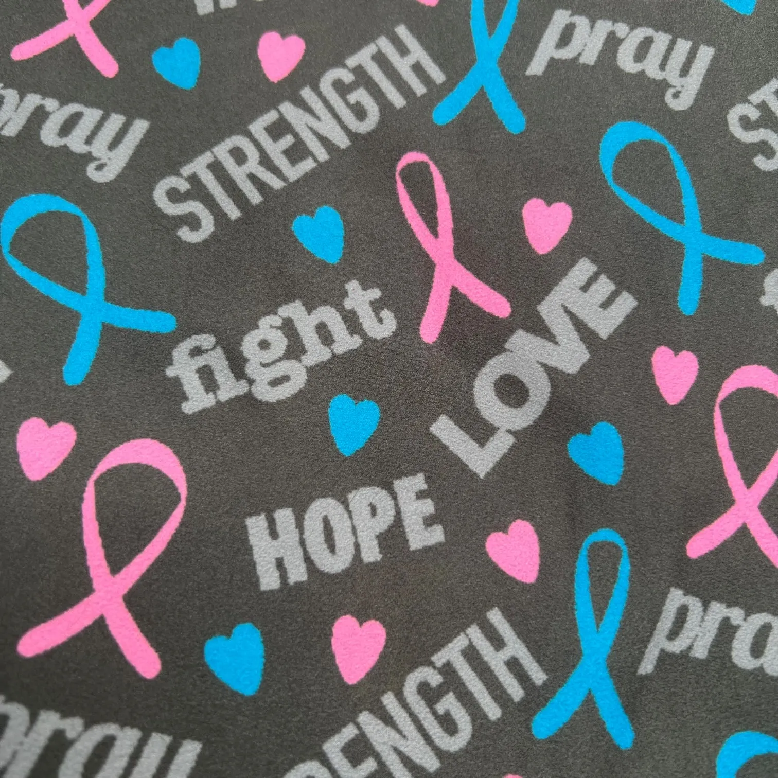 Pink & Blue Awareness Ribbon Soft Leggings