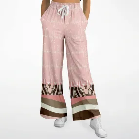 Pink Geo Zebra SW Signature Stretchy Phat Bellbottoms