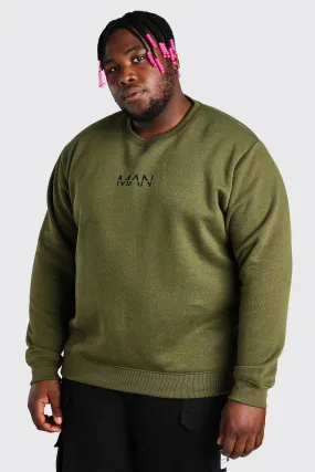 Plus Size MAN Dash Sweater