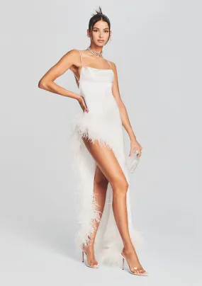 Priscilla Feather Dress