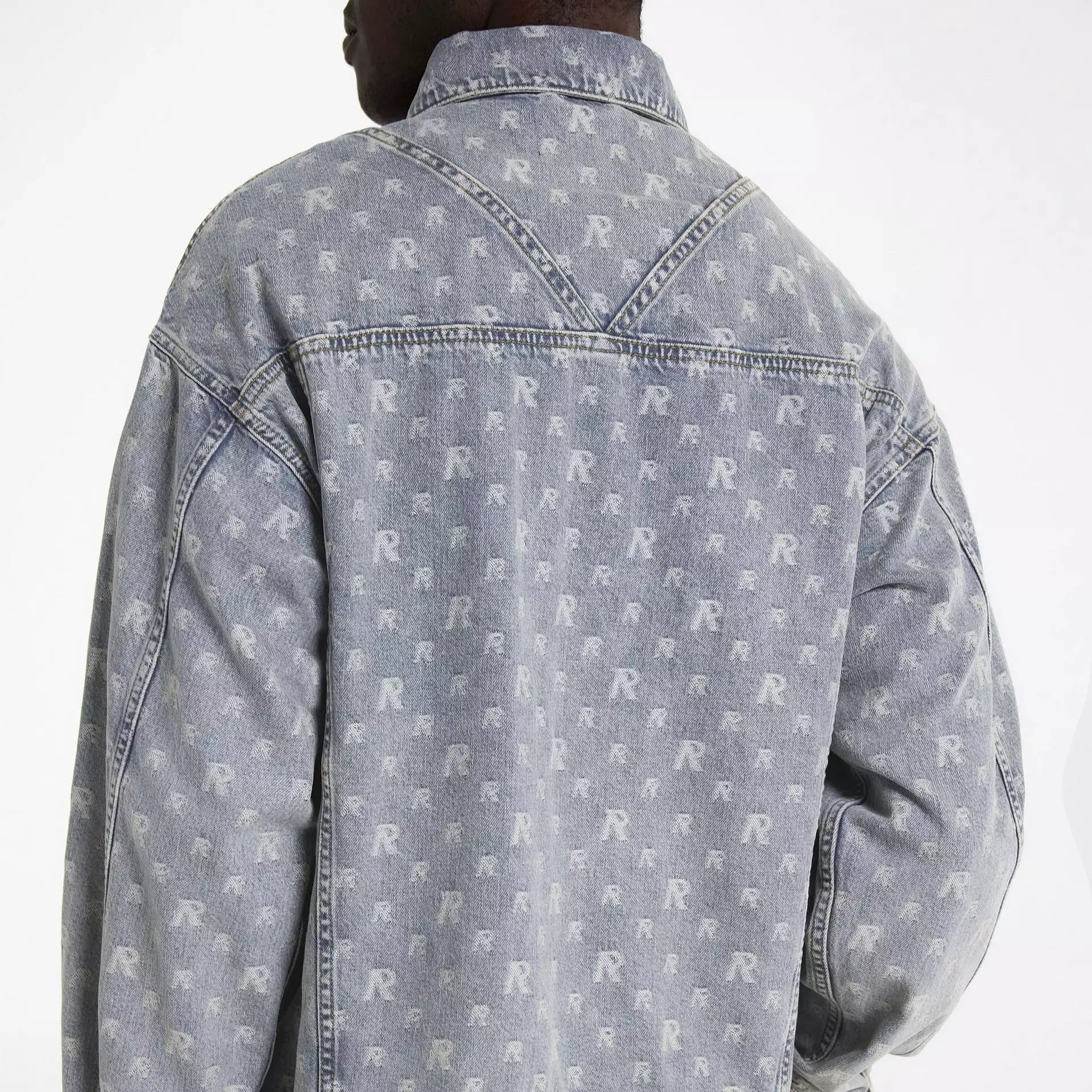 Represent R4 Monogram Denim Jacket