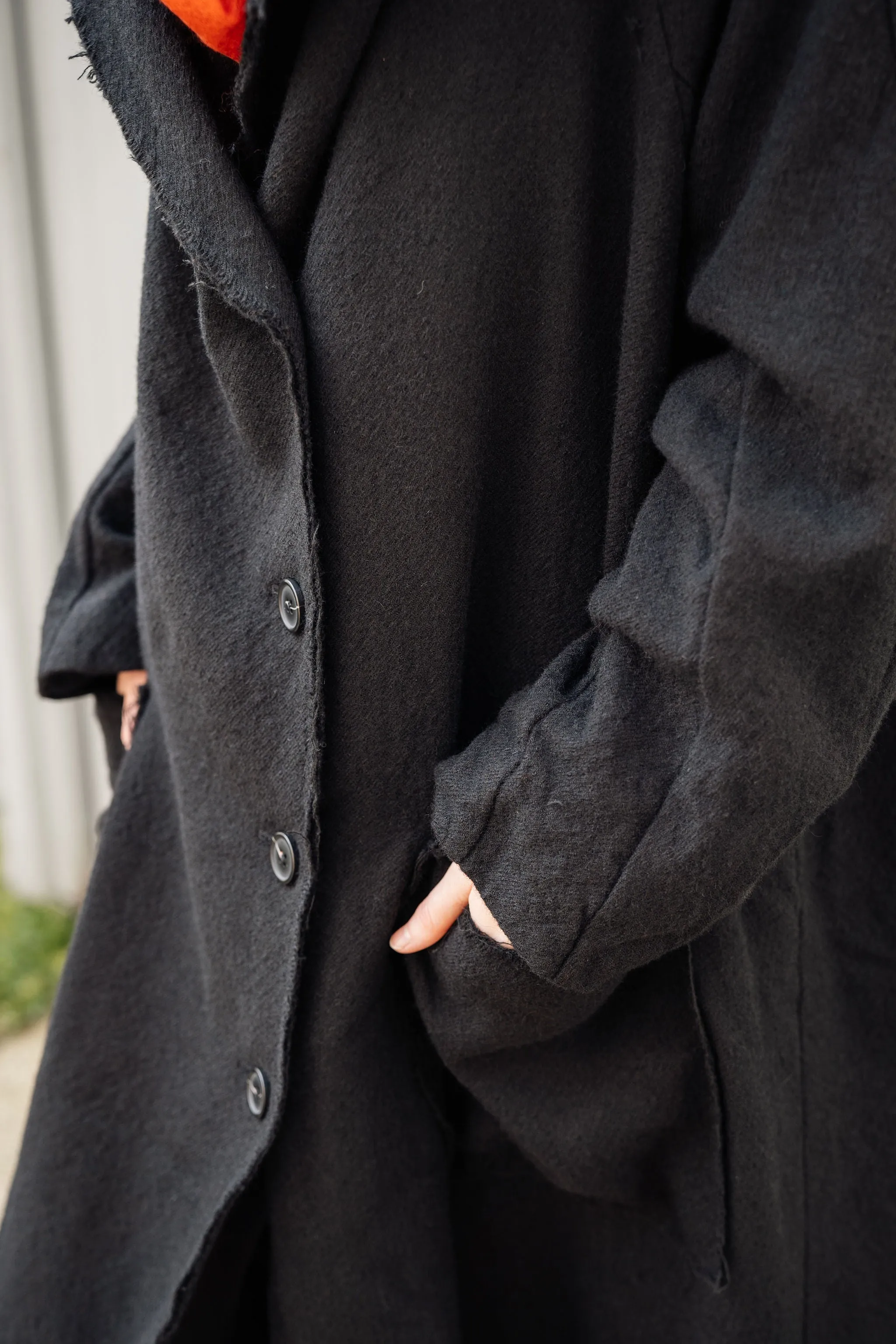 RUNDHOLZ BLACK LABEL - Wool Coat