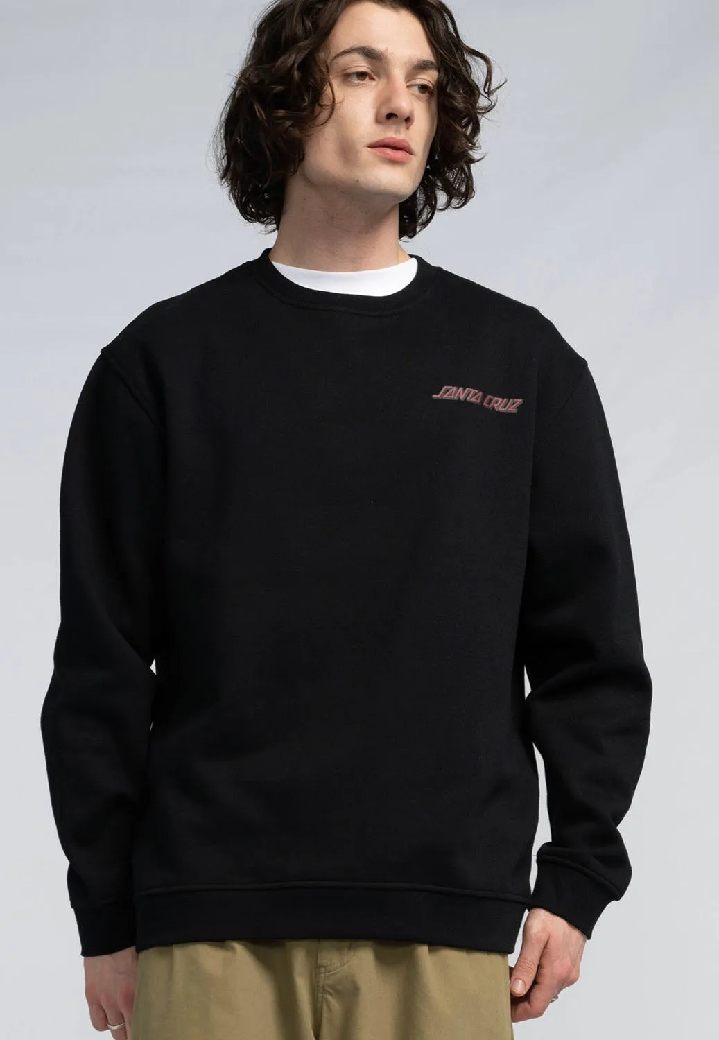 Santa Cruz - Roskopp Destruct Dot Black - Sweater