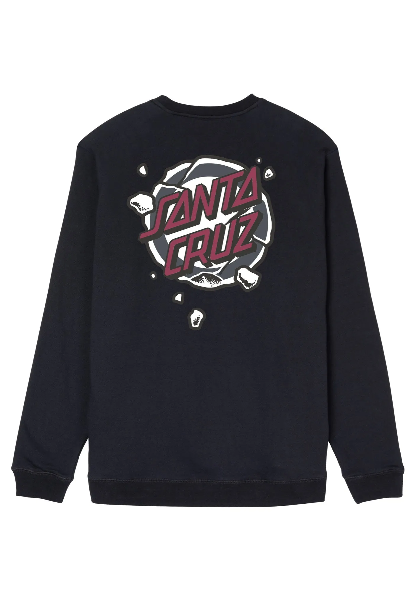 Santa Cruz - Roskopp Destruct Dot Black - Sweater