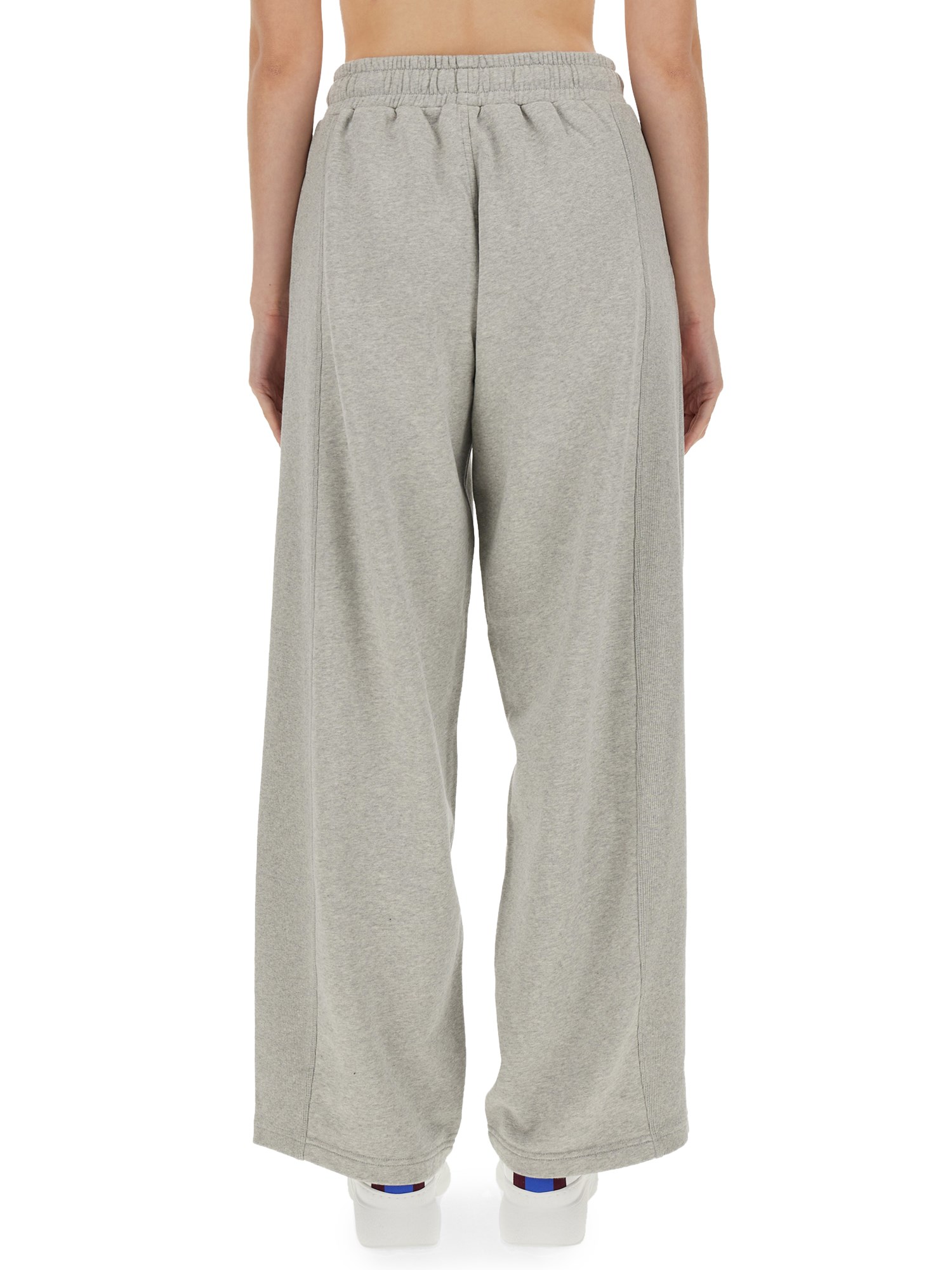 STELLA McCARTNEY    COTTON FLEECE JOGGING PANTS WITH LOGO