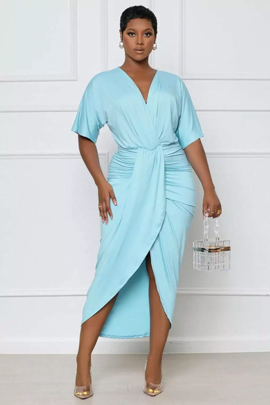 Sultry Explore Heart Sexy Maxi Dress