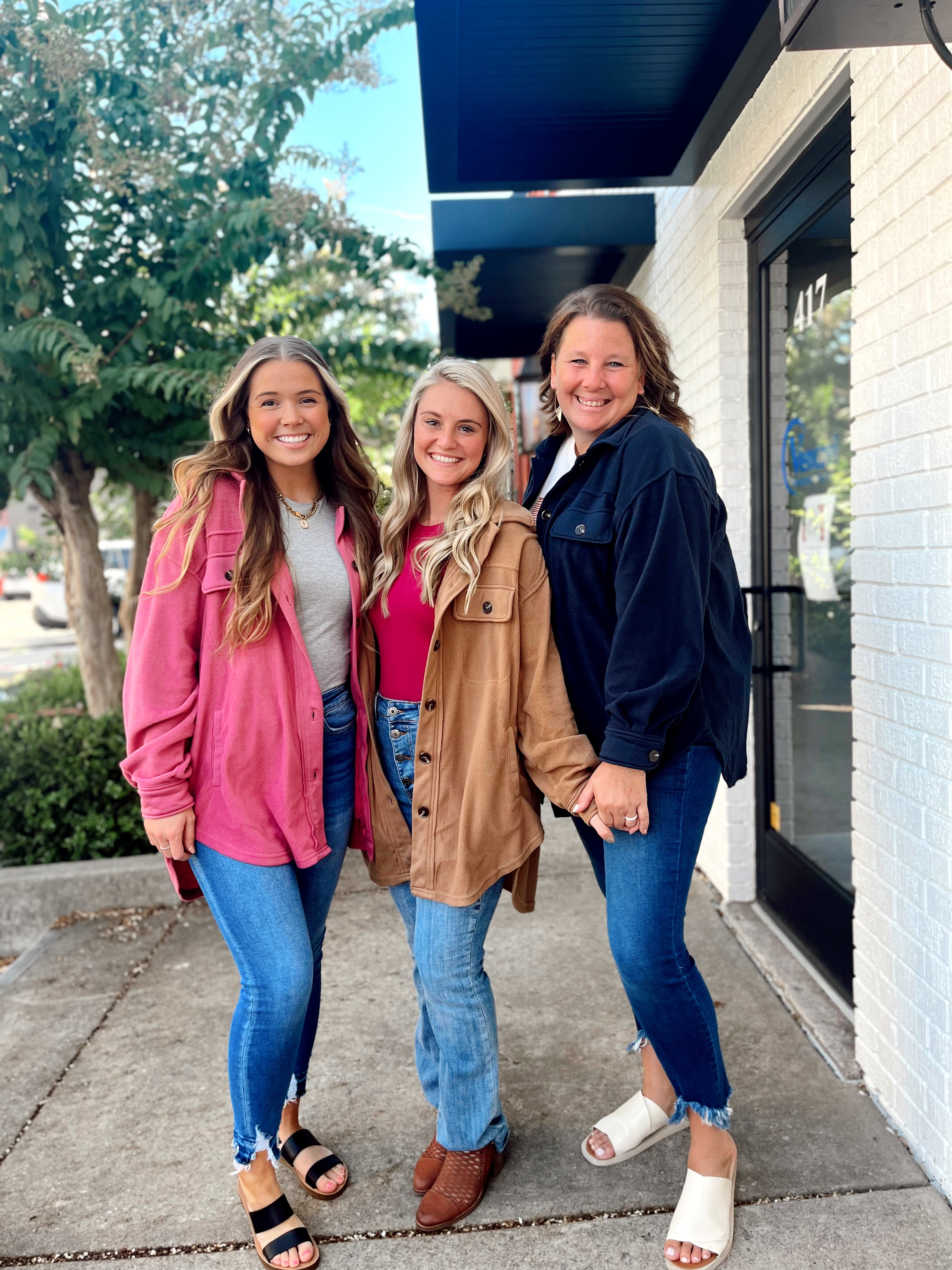 Sunset Fleece Pink Jacket